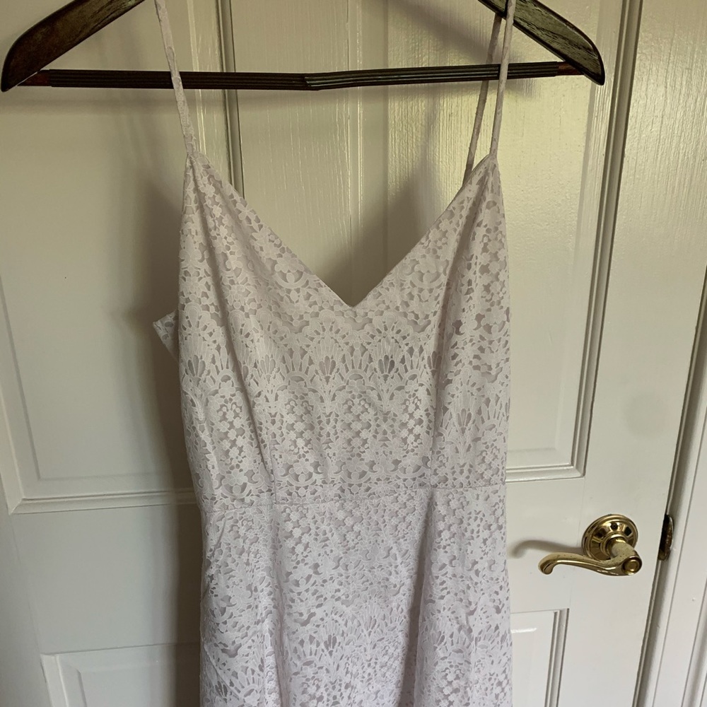 AQUA LAVENDER MINI DRESS